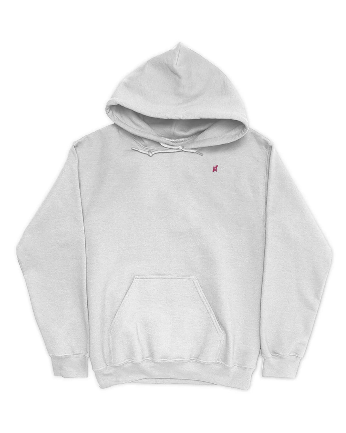 Blured White Hoodie